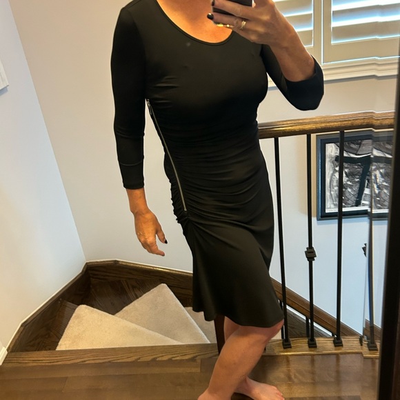 One of a kind Michael Michael Kors Zipper Ruched dress - Picture 12 of 14